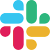 Slack logo Slack logo